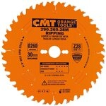 CMT ORANGE TOOLS 290.260.28M - HM-KREISS&Auml;GEBLATT - L&Auml;NGSSCHNITT 260X2.8X30 Z=28