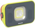 Philips LED-Arbeitsleuchte Xperion 6000 Flood Audio, wiederaufladbarer...
