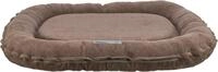Trixie Hundekissen Vital Lennox, Chenille, oval, orthop&auml;disches Hundebett in Braun,