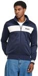 Lonsdale Herren Trainingsjacke normale Passform MEOLS M, Dark Navy/Ecru