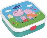 Mepal - Bento Lunchbox f&uuml;r Kinder - Gro&szlig; Campus - Peppa Pig - 1,25 l - Inklusive 2
