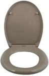 Spirella Premium Toilettendeckel oval Klodeckel mit Quick-Release-Funktion und