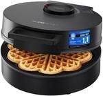 Clatronic&reg; Waffeleisen Herzform | mit Antihaftbeschichtung | stufenloser...