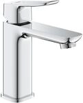 GROHE Dice, energiesparende Waschtischarmatur, Kaltwasser in Mittelstellung