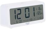 ADLER AD 1195 Batteriebetriebener Wecker mit Raumtemperaturanzeige,