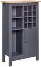 Inter Link Sideboard f&uuml;r 12 Flaschen mit 3 Regalb&ouml;den und 1 T&uuml;r &ndash;...