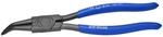 SW-Stahl 41310L Sicherungsringzange, gebogen, 220 mm I Chrom-Vanadium-Stahl I