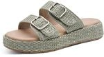 Tamaris Comfort Damen Wedge/Plat Mule MultiAdjustable SAGE 36