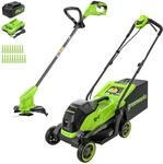 Greenworks 24V Akku-Rasenm&auml;her Li-Ion 24V, 33 cm Schnittbreite, bis 280 m&sup2;,