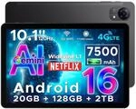 Tab G5 Android 16 Tablet 10 Zoll Gemini AI 20GB + 128GB (2TB TF) Unisoc T7200 7500mAh