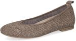 CAPRICE Damen Ballerinas mit Absatz, Braun (MUD Comb), 37
