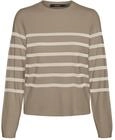 VERO MODA VMSABA Plain LS O-Neck Pullover GA NOOS