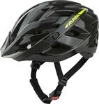 ALPINA Panoma 3.0 City-Fahrradhelm, Black-neon matt, 52-57 cm