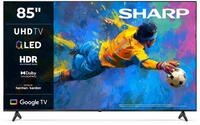 Sharp 85HP5765E QLED Fernseher 85 Zoll Google TV - 4K UHD Smart TV mit Dolby Vision