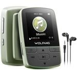 WOLFANG MP3-Player mit Bluetooth 5.2, Sportclip, Mini-Gr&ouml;&szlig;e, Gewicht 28,3 g,