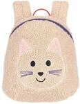 L&Auml;SSIG Kindergartenrucksack 3,5L Tiny Team Katze, Beige | Kompakter 3,5 l