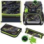 herlitz Schulranzen Set 6-teilig Wild Panther Ergonomische Ultraleichte...
