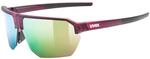 uvex vectiv set Sportbrille, cranberry tr.m/mir.rose, one size