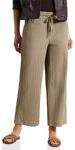 Street One Gestrefite Wide Leg Hose Silent Sand 40