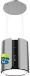 Cecotec Insel-Dunstabzugshaube Bolero Flux CRE 385500 Inox A+. Rund 38,5 cm,