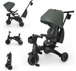 Kinderkraft Jazz 3 Dreirad faltbar ab ca. 9 Monaten bis 25 kg, 360&deg; drehbarer...