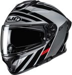 HJC, Integraler Motorradhelm C71 FABER Grey Black MC5, XS