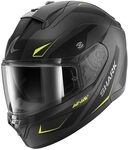 SHARK, Integraler Motorradhelm RIDILL 2 MEKARIUM Anthracite Yellow AAY, L