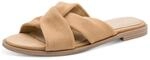 Marco Tozzi Damen Sandale weiches Feel Me Fu&szlig;bett weiches Innenfutter Modern,...