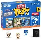 Funko Bitty Pop! Pixar - UP 4PK​ - Carl, Russell (Dug Days), Dug und eine