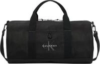 Calvin Klein Herren Duffle Bag Tasche Bold Weekender mit Tragegurt, Schwarz...