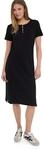 Street One Studio Kleid in Rippstruktur Black 40