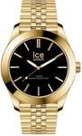 ICE-WATCH - Ice Steel Gold Black - Montre dor&eacute;e Pour Femme Avec Bracelet en...