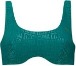PUMA Swim Women Embossed Scoop Neck TOP 1P
