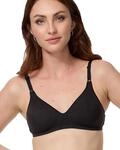 Nur Die Baumwoll BH b&uuml;gelloser doppellagiger Softcup-BH Bra weich bequem unsichtbar