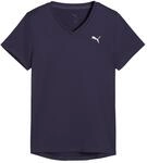 W TAD Essential Vneck Tee Deep Plum