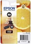 Epson Original Orangen Claria 33XL extra gro&szlig;e Einzel-Tintenpatrone Photo Schwarz