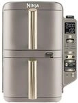 Ninja Double Stack XL-Hei&szlig;luftfritteuse mit digitalem Bratenthermometer und 2