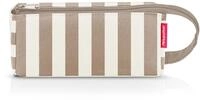reisenthel fold case summerstripes Coffee - Boxy Cosmetic-Case : Optimaler
