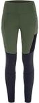 Fj&auml;llr&auml;ven Damen Tights Keb Agile Deep Forest/Black, L