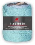 Pro Lana 1-2-3 Ideen 21 - hellblau/altviolett/apricot/orange