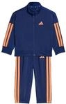 adidas Unisex Baby ESSENTIALS CLIMACOOL TRACKSUIT, dark blue/Dusky Orange, 6-9...