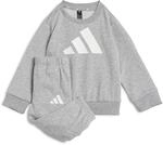 adidas Unisex Baby ESSENTIALS BIG LOGOJOGGER, medium grey heather/white, 2-3 Years