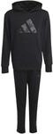 adidas Unisex Kids SEASONALS CAMO TRACKSUIT, black/carbon, 11-12 Years
