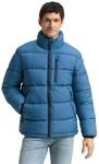 Tom Tailor Herren Puffer-Jacke aus wasserabweisendem Material