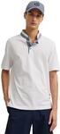 bugatti Herren Poloshirt Modern Fit aus Baumwolle mit Stehkragen