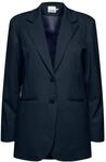 ICHI IHKATE SUS OVERSIZE BL Damen Blazer Longblazer Jacke Long-Blazer mit...