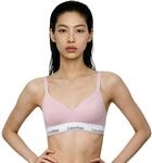 Calvin Klein Damen Bralette Lift mit Logobund, Rosa (Cradle Pink), XS