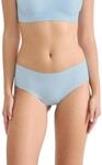 Sloggi Damen Unterhose Zero Feel 2.0 Hipster, XS, Light Blue