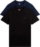 Tommy Jeans Herren 2er Pack T-Shirts Kurzarm Xslim Jersey aus Baumwolle,...