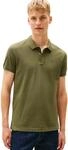 Tommy Jeans Herren Poloshirt Kurzarm Slim Placket Slim Fit, Gr&uuml;n (Dark...